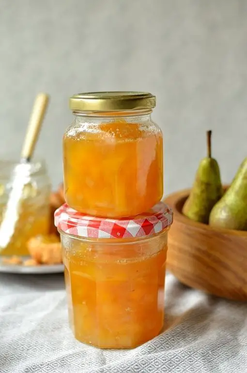 Pectin-Based Pear and Ginger Jam