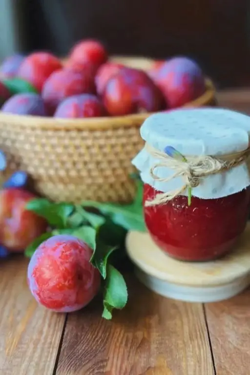 Pectin-Enhanced Plum Jam