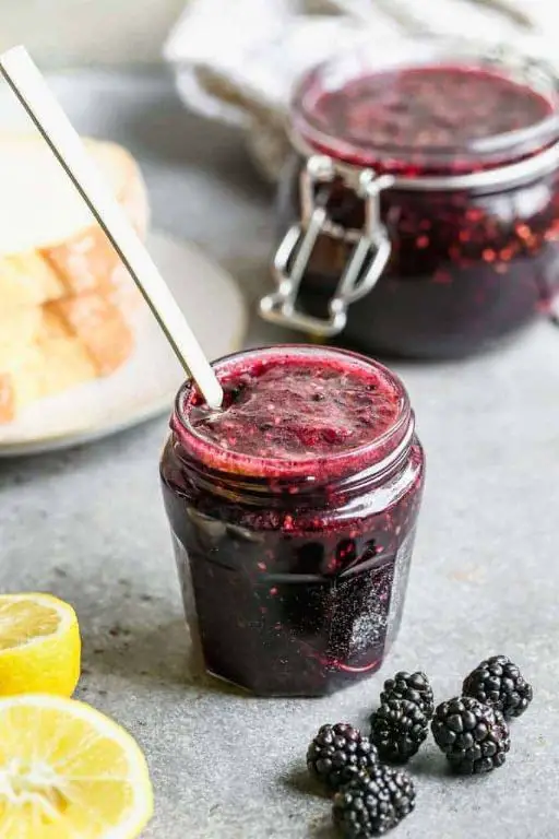 Pectin-Infused Blackberry Jam