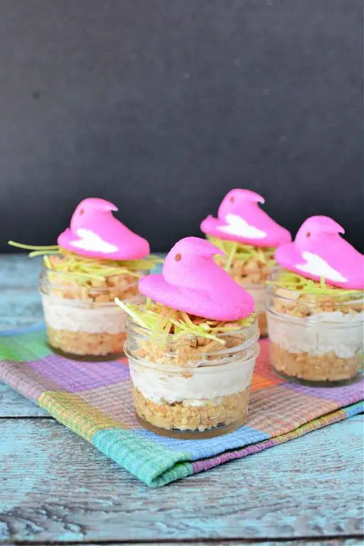 Peeps Cheesecake Bars