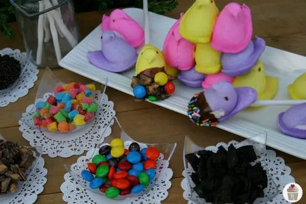 Peeps Marshmallow Fondue