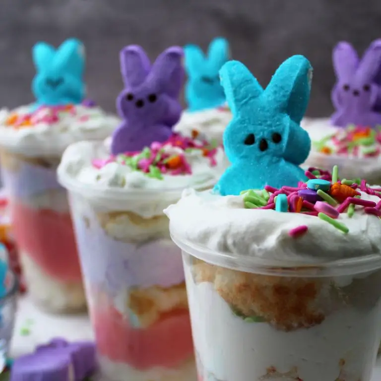 Peeps Parfait with Yogurt