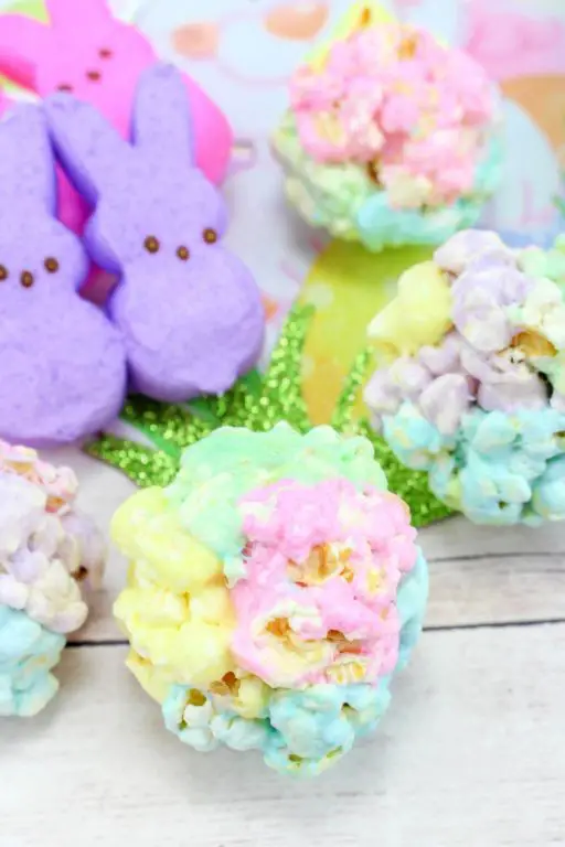 Peeps Popcorn Balls