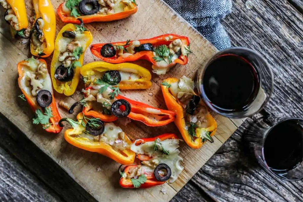 Pepper Jack Cheese Stuffed Peppers