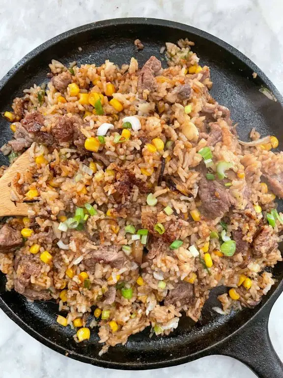Pepper Rice with Crushed Black Pepper