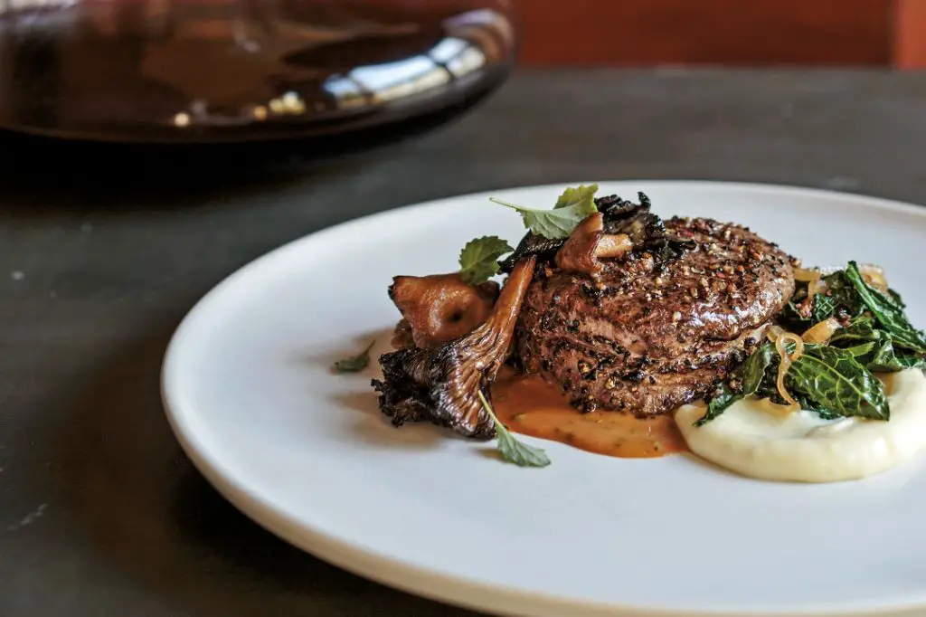 Peppercorn-Crusted Grilled Sirloin Steak