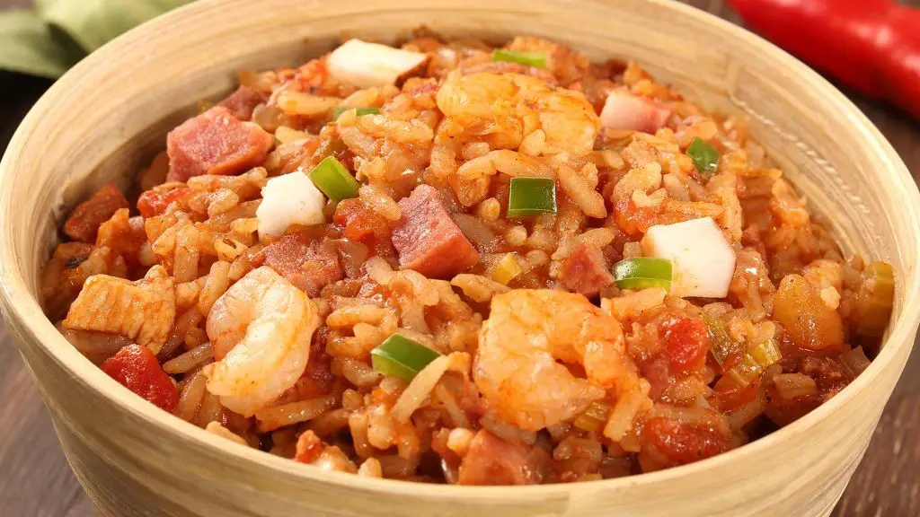 Perch and Shrimp Jambalaya