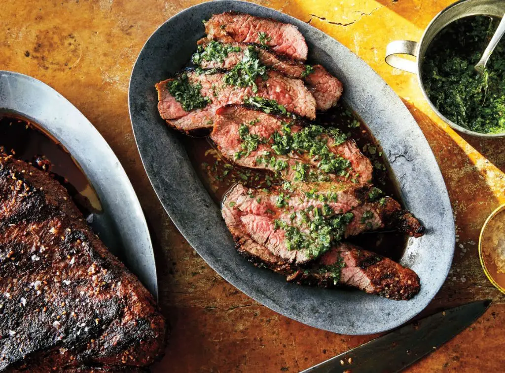 Perfectly Grilled Tri-Tip with Chimichurri