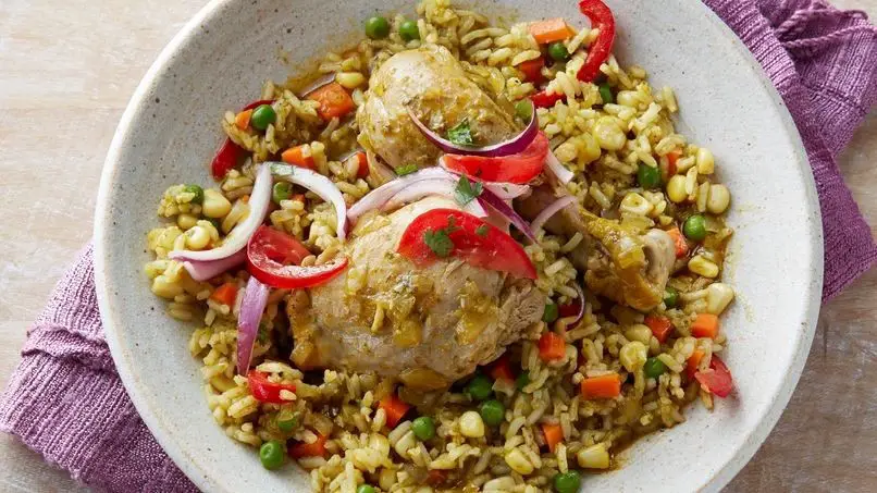Peruvian Arroz con Pollo