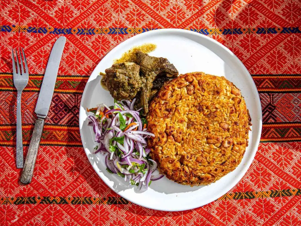 Peruvian Rice and Beans (Tacu Tacu)