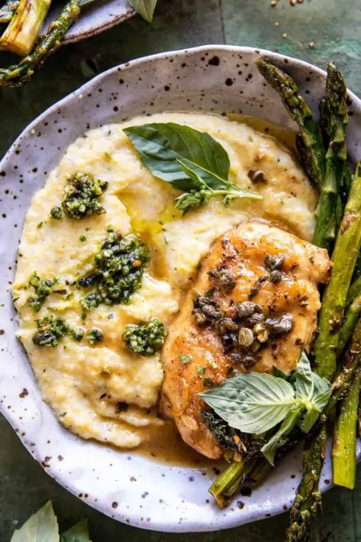Pesto Chicken Piccata
