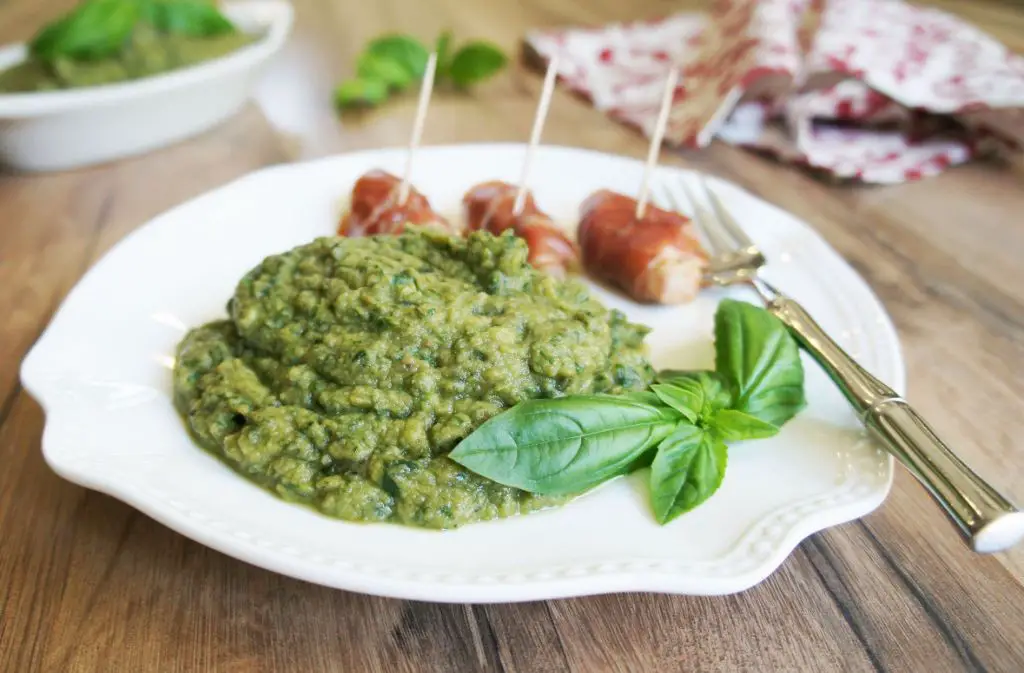Pesto Mashed Cauliflower