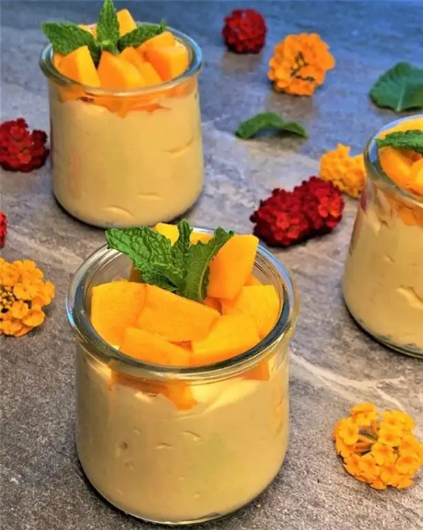 Philadelphia Cream Cheese Mango Mousse