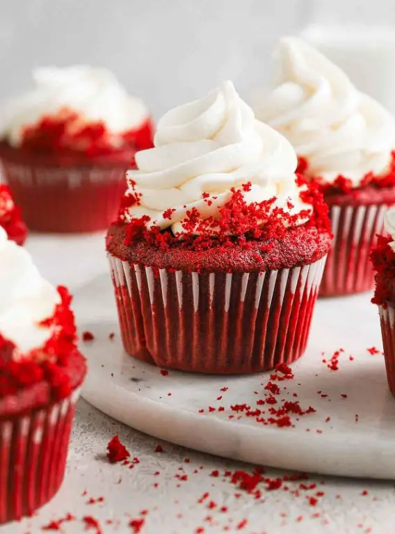 Philadelphia Cream Cheese Red Velvet Cupcakes
