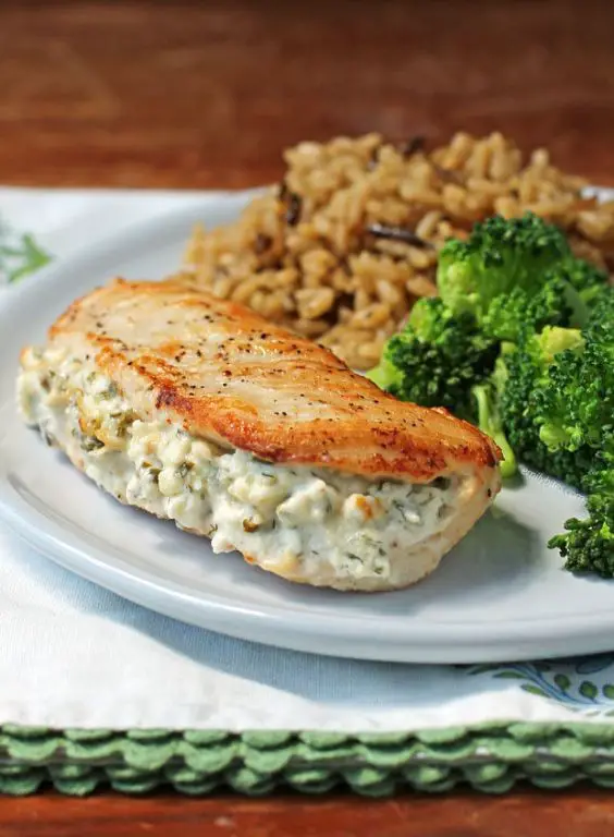Philadelphia Cream Cheese Stuffed Chicken