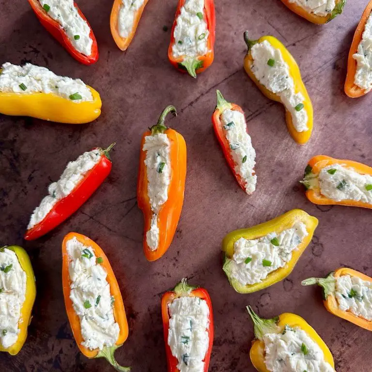Philadelphia Cream Cheese Stuffed Peppers