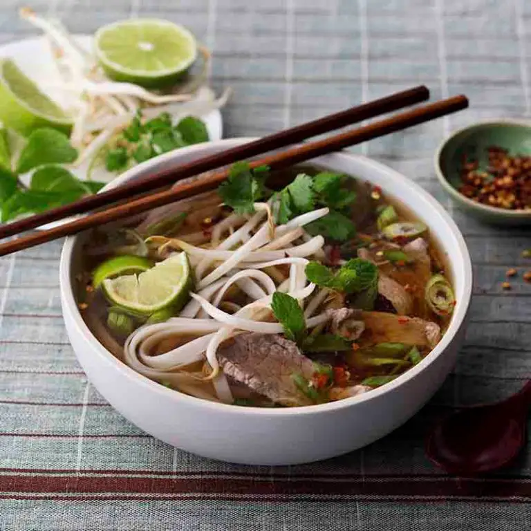 Pho Bo (Vietnamese Beef Noodle Soup)