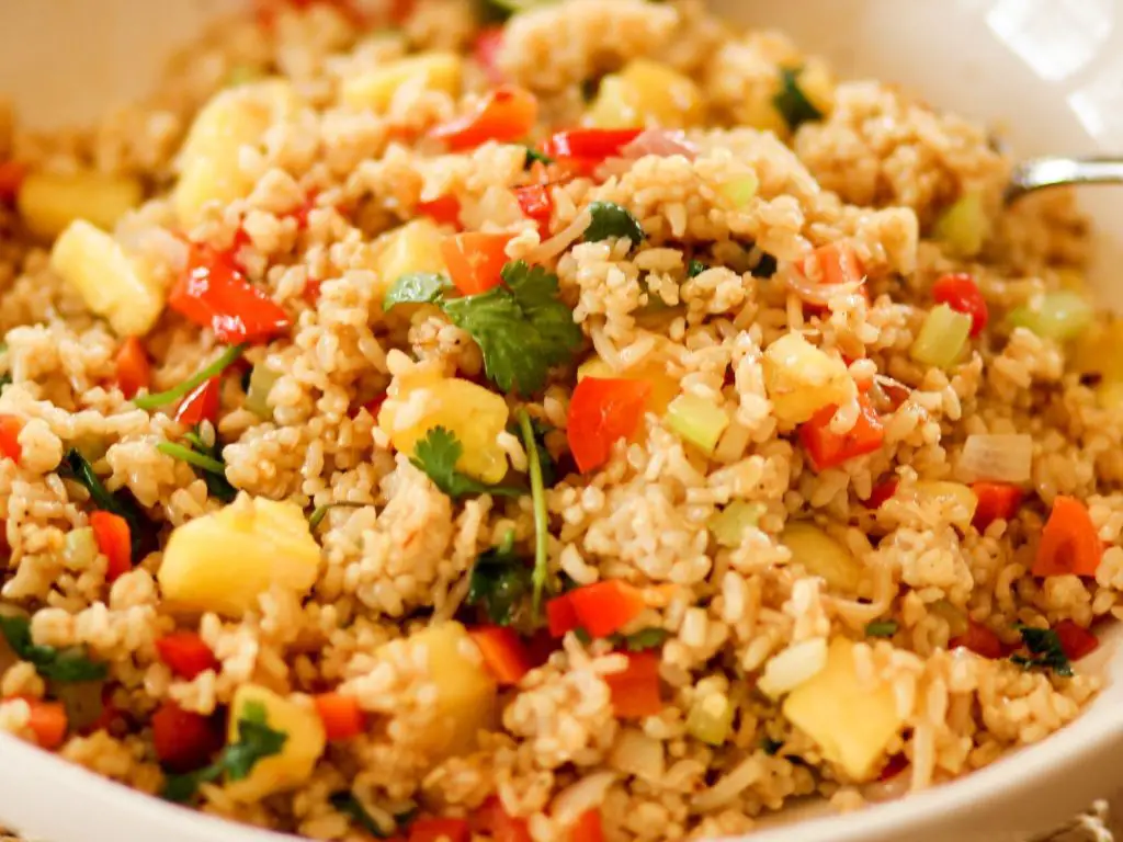 Pineapple Fried Brown Rice
