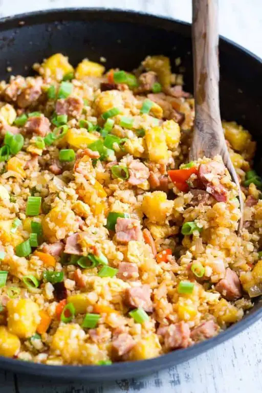 Pineapple Fried Cauliflower Rice