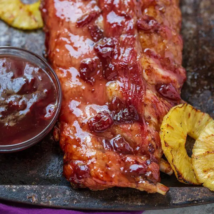 Pineapple Glazed Spare Ribs