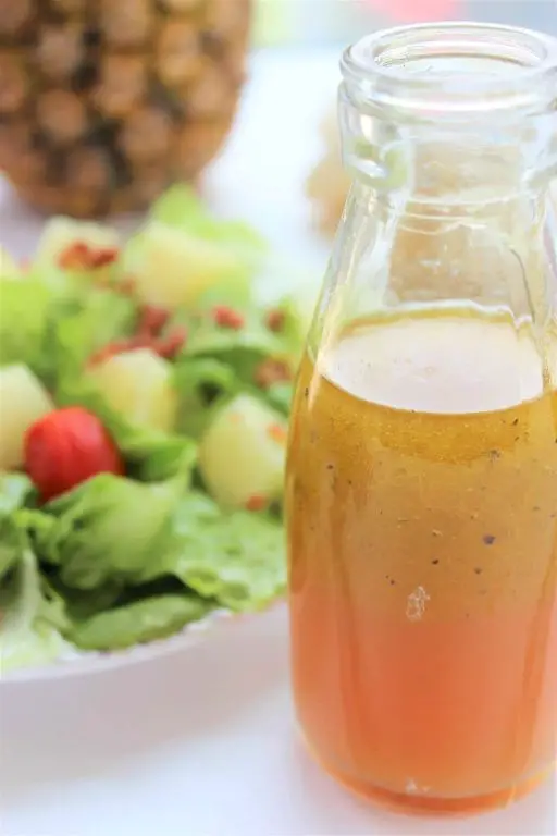 Pineapple Juice Salad Dressing
