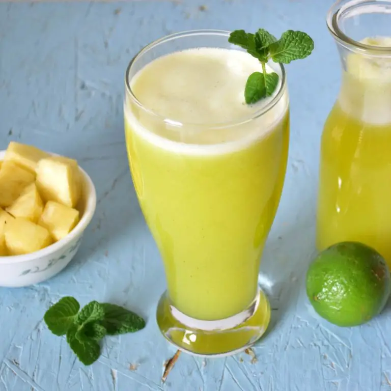 Pineapple Mint Agua Fresca