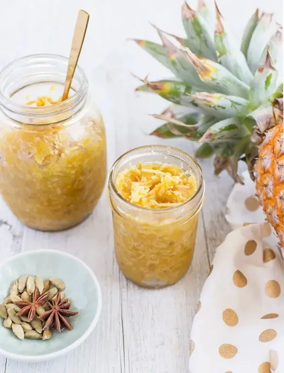Pineapple Sure-Jell Jam with Coconut