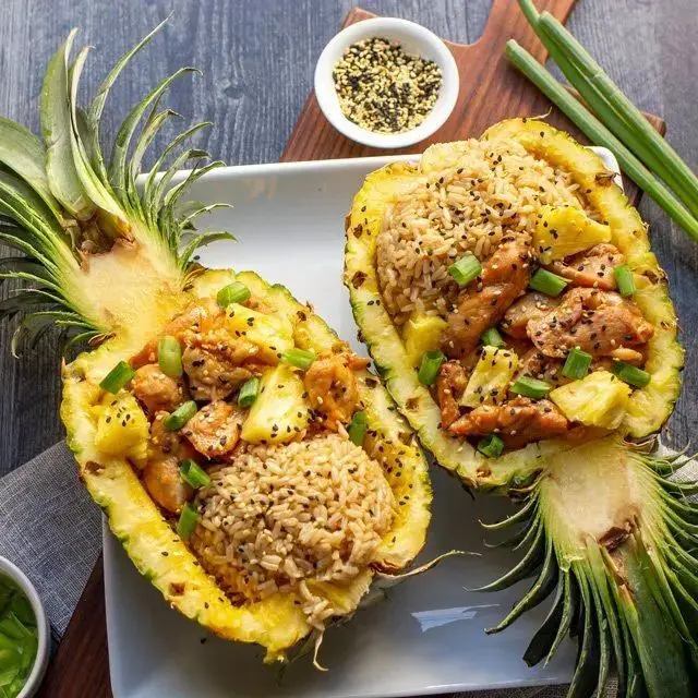 Pineapple Teriyaki Chicken and Rice