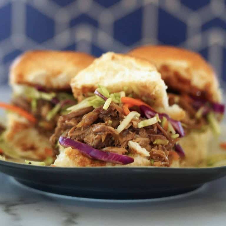 Pineapple Teriyaki Pork BBQ Sliders