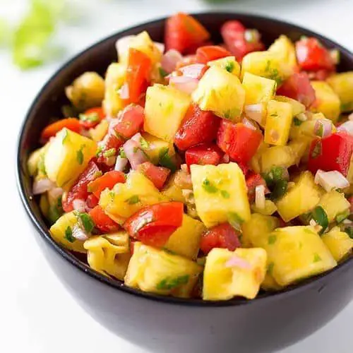 Pineapple Tomato Salsa