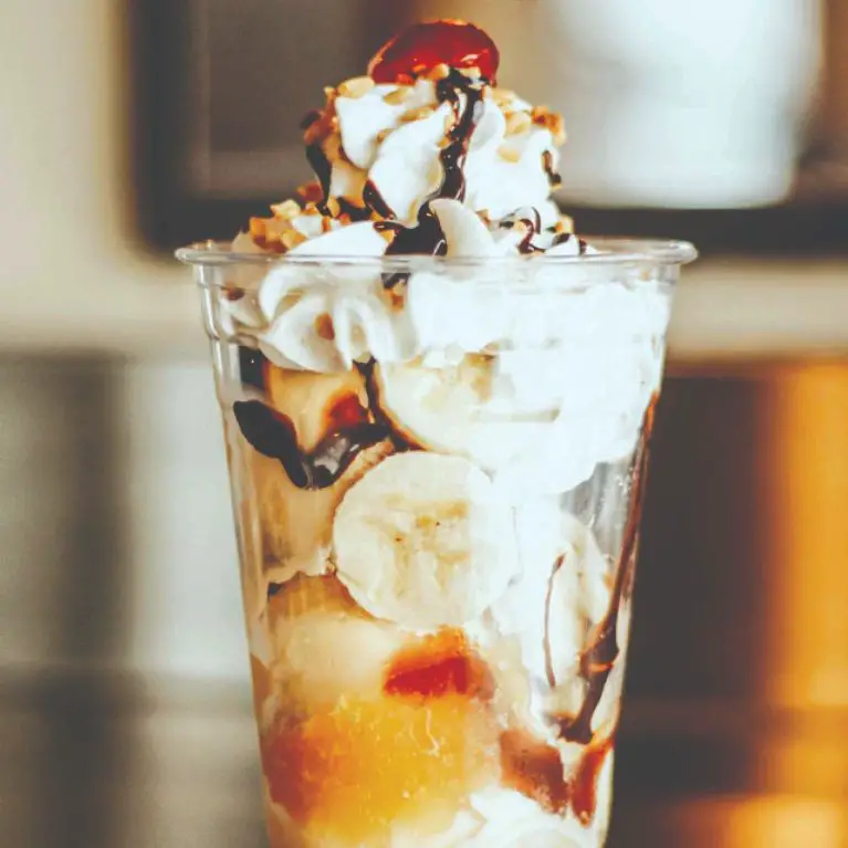 Pineapple Upside-Down Banana Split