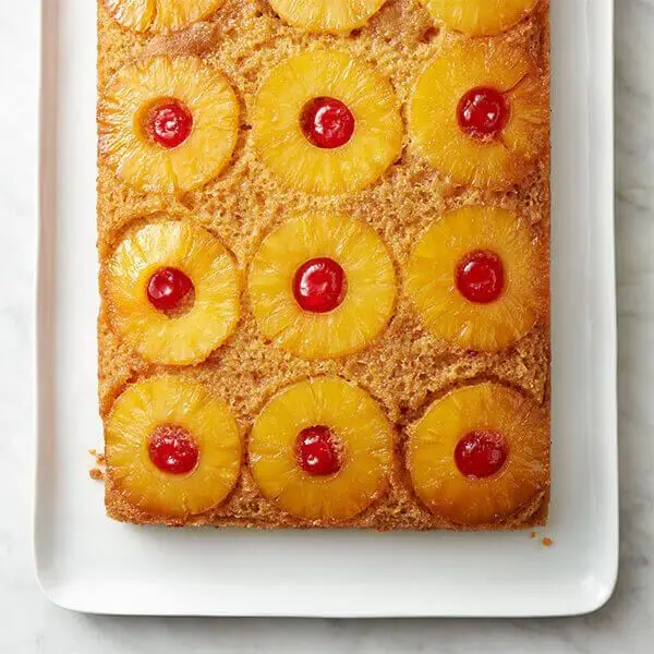 Pineapple Upside-Down Sheet Cake