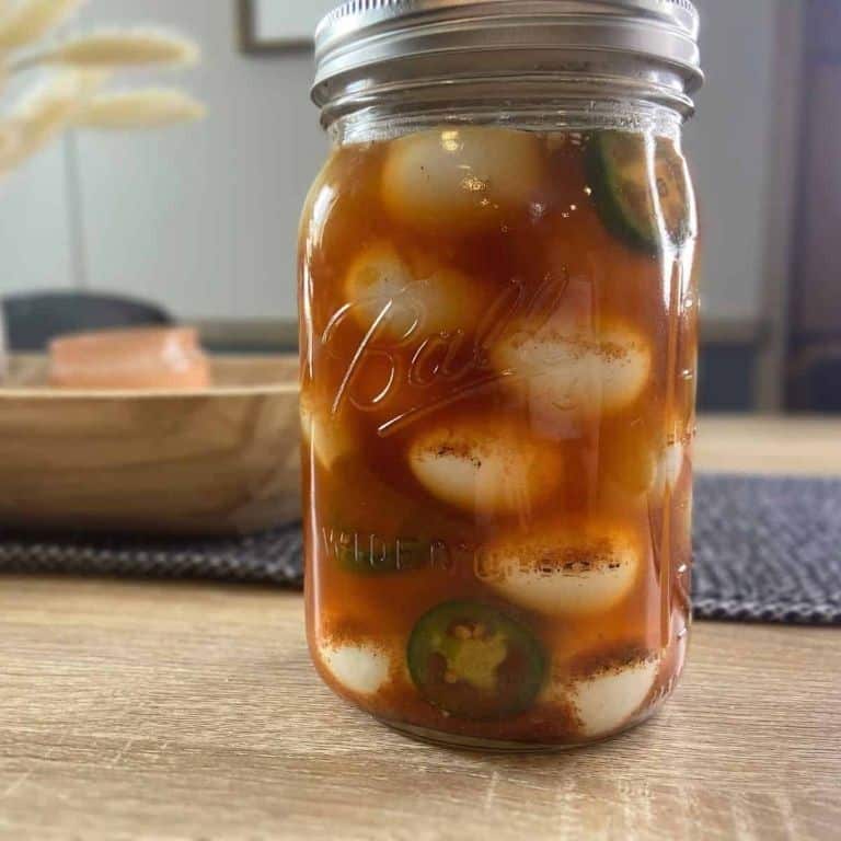 Pineapple and Chili Pickle Quail Eggs