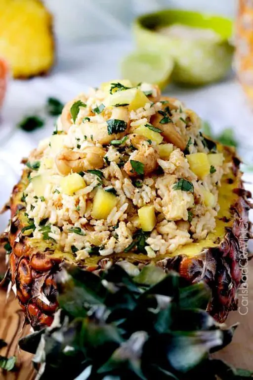 Pineapple and Coconut Rice Stuffing