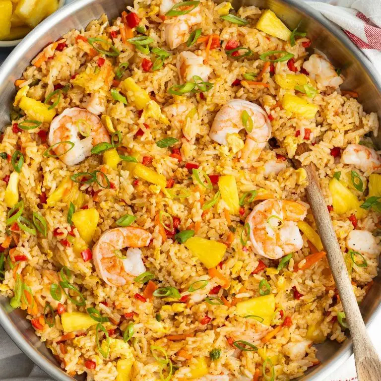 Pineapple and Shrimp Fried Rice