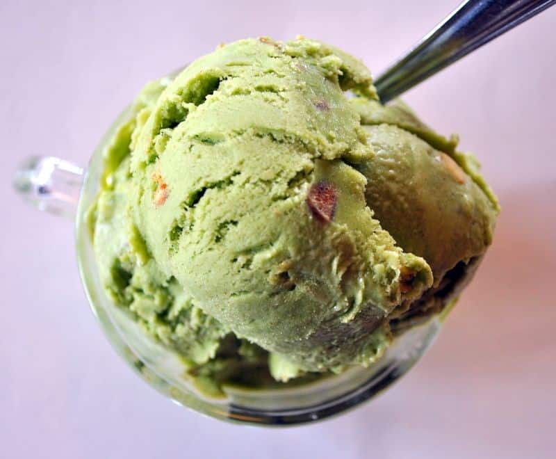 Pistachio Almond Ice Cream