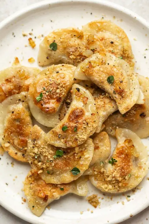 Polish Cabbage and Mushroom Pierogi