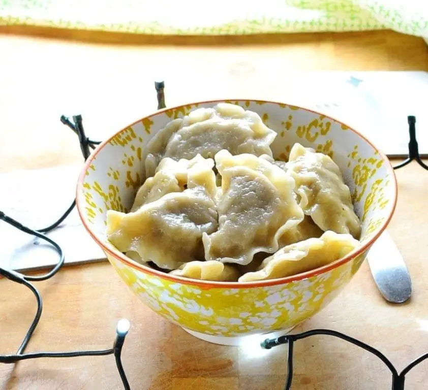 Polish Cabbage and Sauerkraut Dumplings