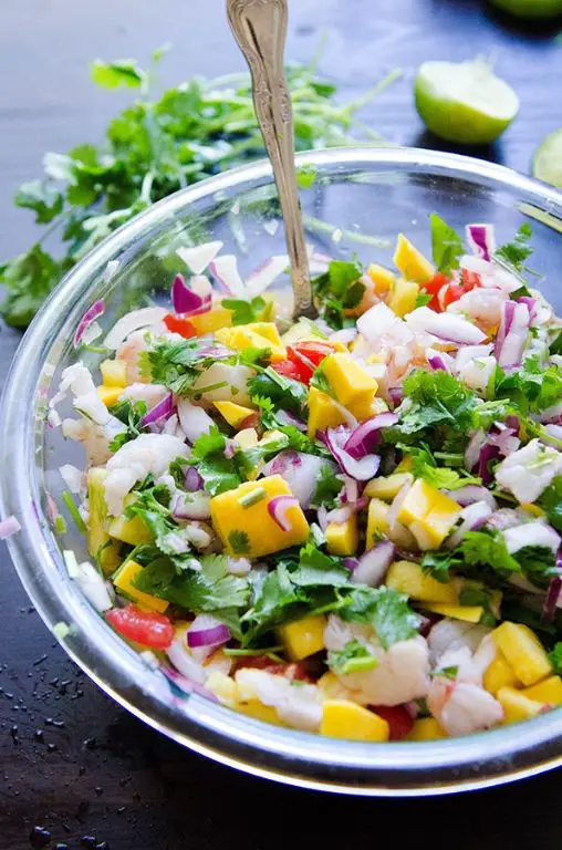 Polynesian Shrimp Ceviche