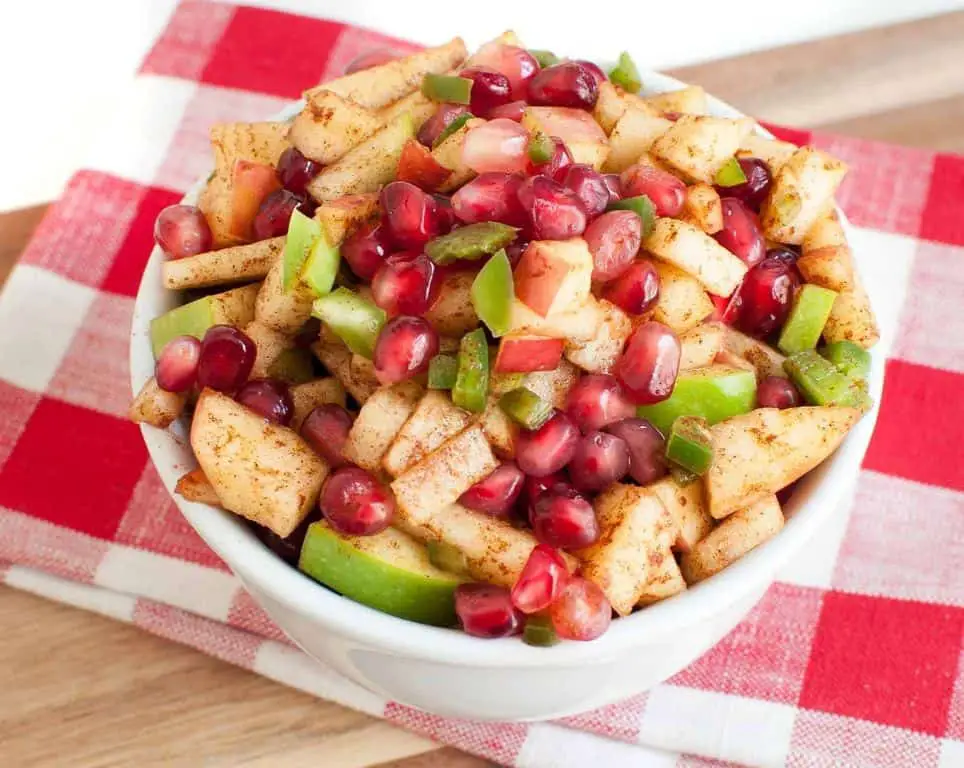 Pomegranate Apple Salsa