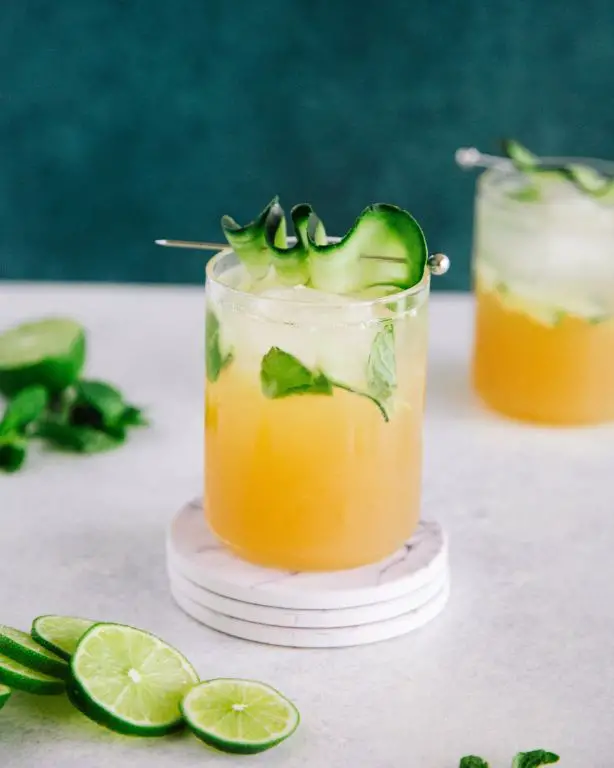 Pomegranate Cucumber Refresher