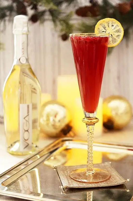 Pomegranate Ginger Sparkler