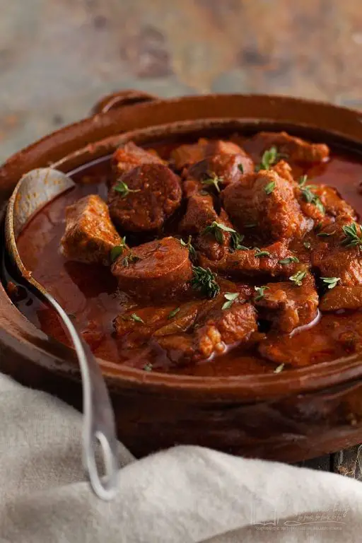 Pork Hock and Chorizo Stew