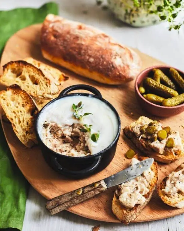 Pork Rillettes with Baguette