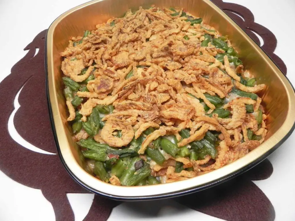 Pork Sausage and Green Bean Casserole