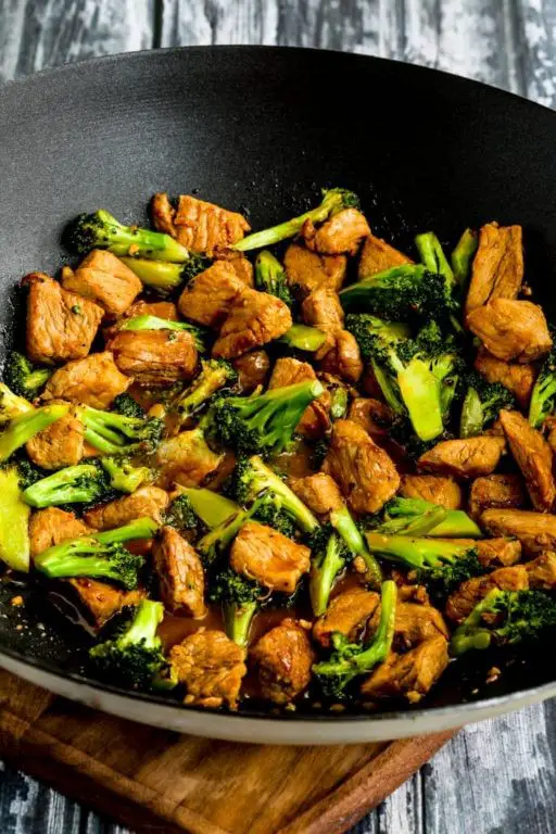 Pork Stir-Fry with Broccoli and Ginger