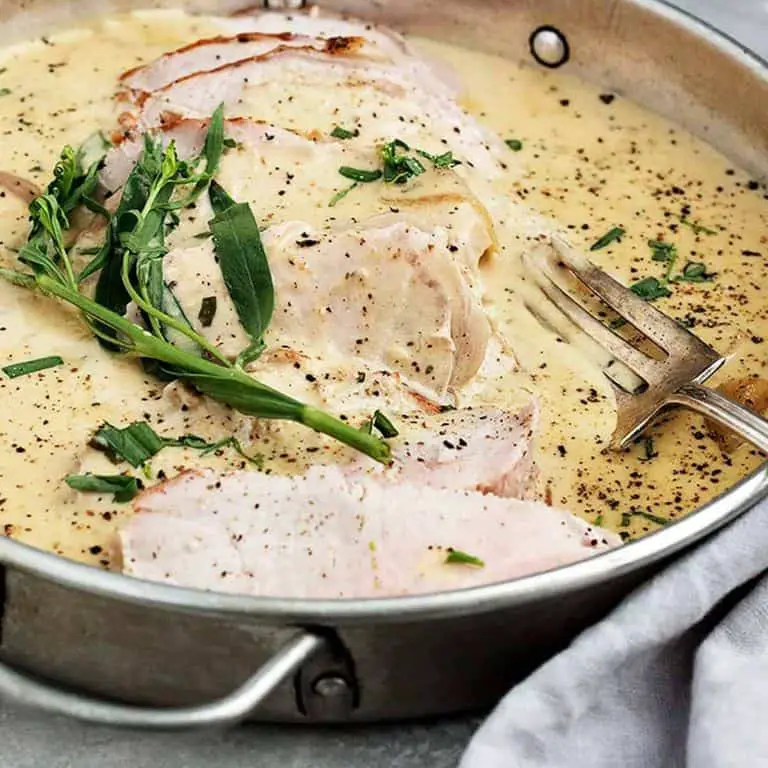 Pork Tenderloin with Tarragon Butter