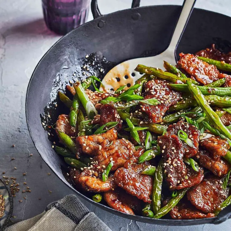 Pork and Green Bean Stir-Fry