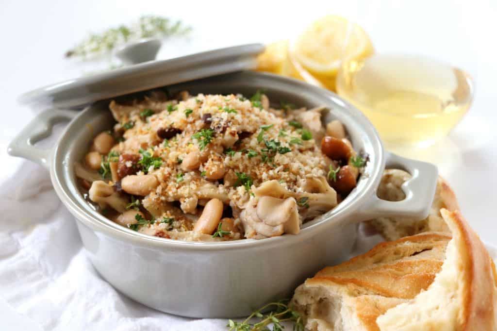 Pork and Mushroom Cassoulet