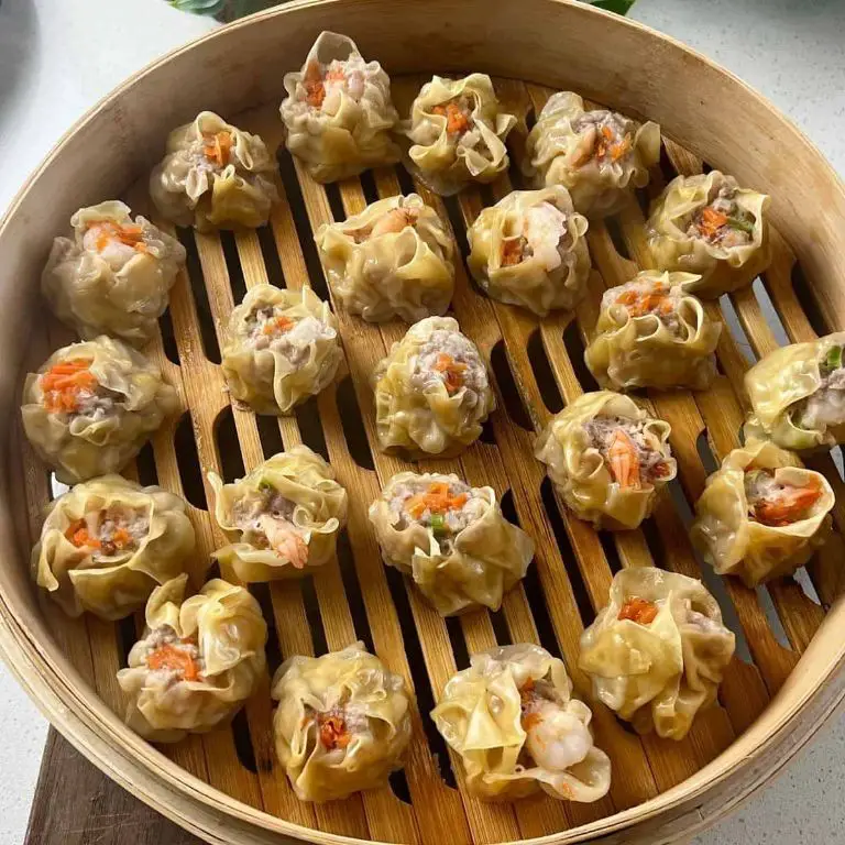 Pork and Shrimp Shumai with Water Chestnuts